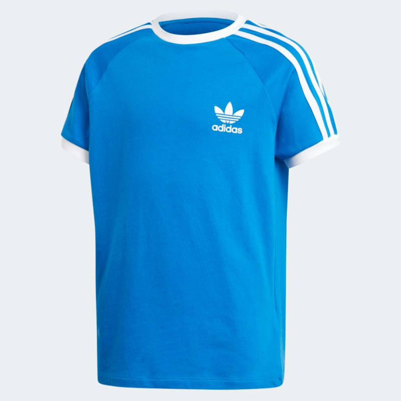 t shirt adidas azzurra