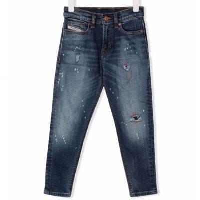 Jeans strappato diesel bambino