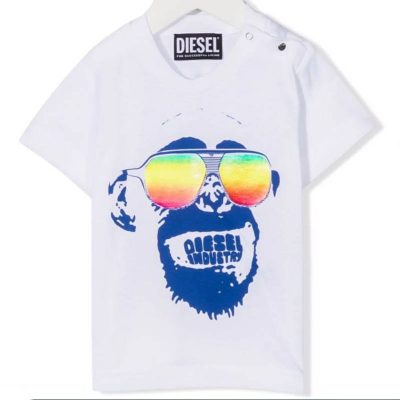 T-shirt scimmia diesel neonato