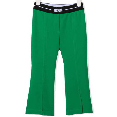 Pantalone verde msgm bambina