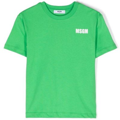 T-shirt verde msgm kids